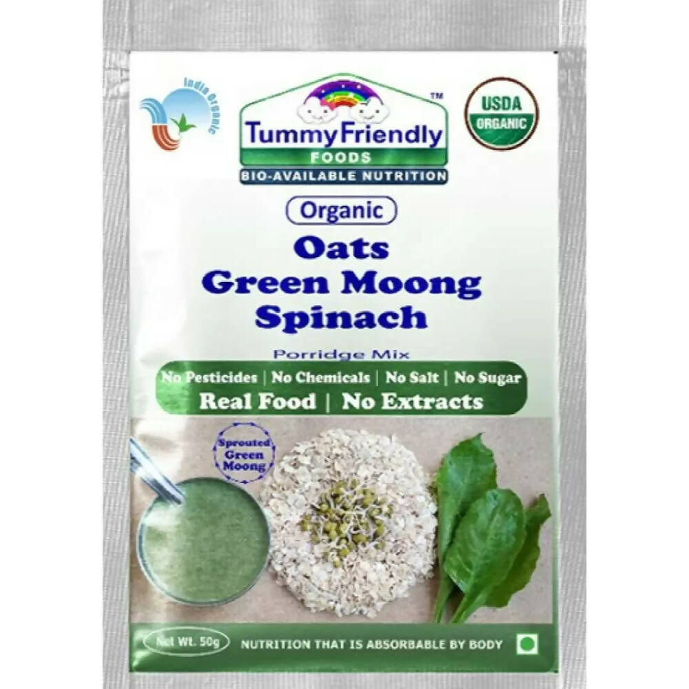 TummyFriendly Foods Certified Stage3 Porridge Mixes Trial Packs - Ragi, MultiGrain, Oats, Sathu Maavu for 8 Months Old Baby - Drmedicart