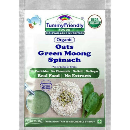 TummyFriendly Foods Certified Stage3 Porridge Mixes Trial Packs - Ragi, MultiGrain, Oats, Sathu Maavu for 8 Months Old Baby - Drmedicart