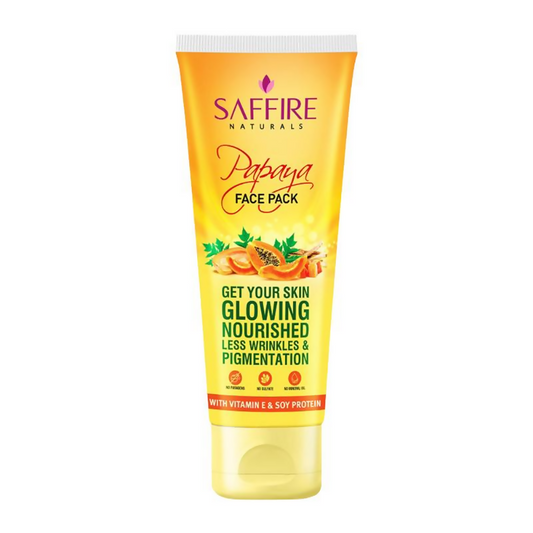 Saffire Naturals Papaya Face Pack