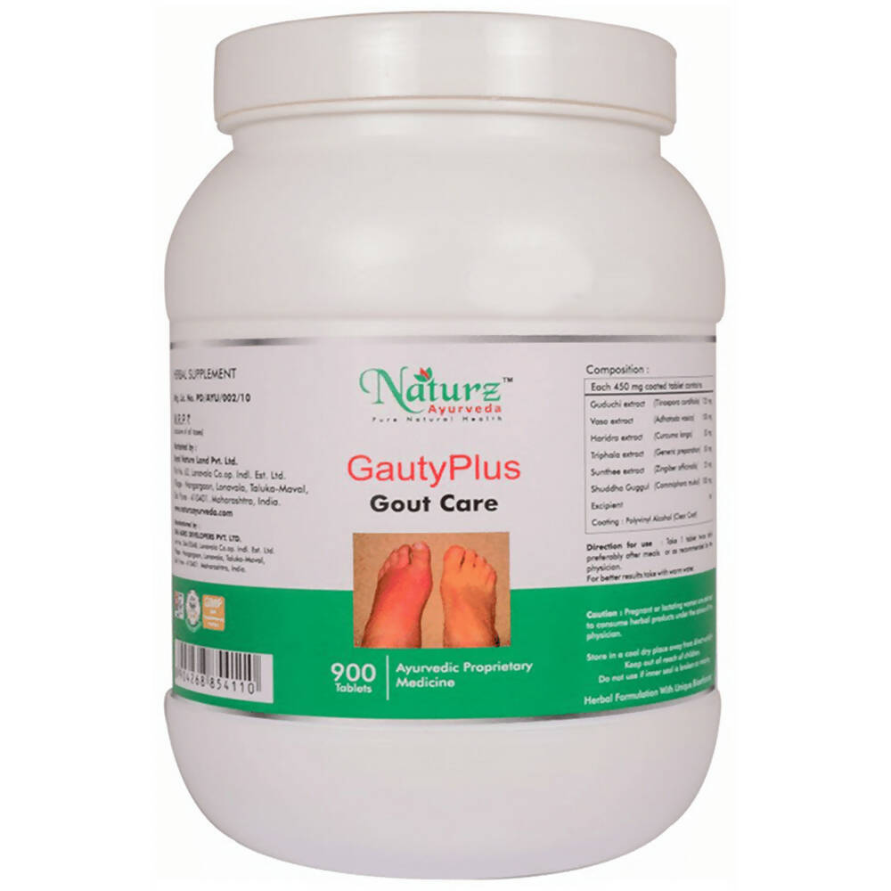 Naturz Ayurveda Gauty Plus Gout Care Tablets