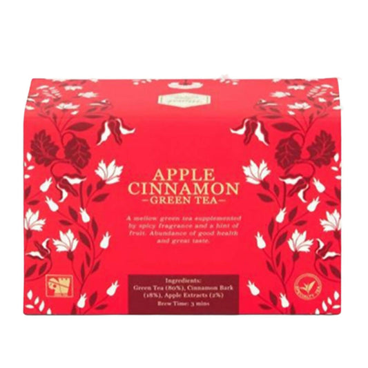 Mittal Teas Apple Cinnamon Green Tea - Eco Friendly Bags