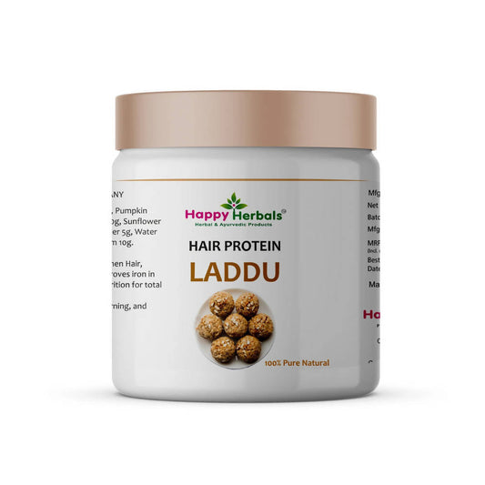 Buy Happy Herbals Hair Protein Laddu from DrMediCart