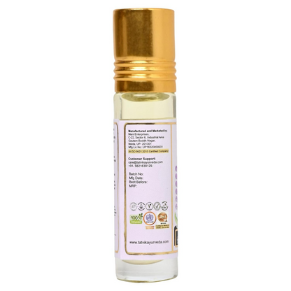 Tatvik Ayurveda Shuddhabuti Headache & Pain Releiving Oil (Lemongrass, Ginger & Tulsi)