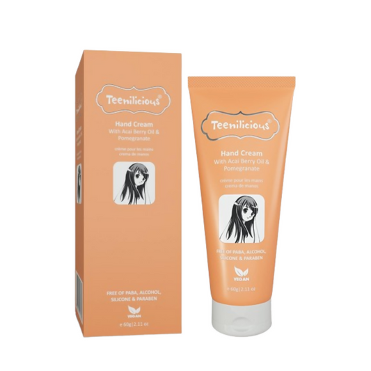Teenilicious Hand Cream With Acai Berry Oil & Pomegranate