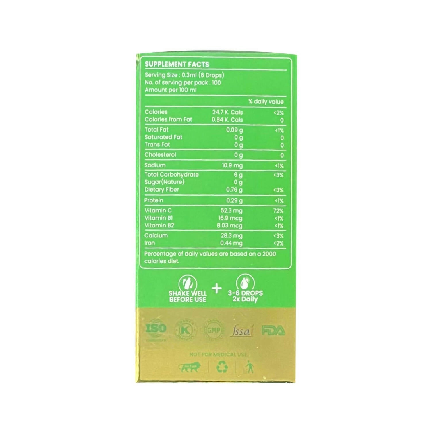 The Dave's Noni Luxury Wellness Drops - Drmedicart