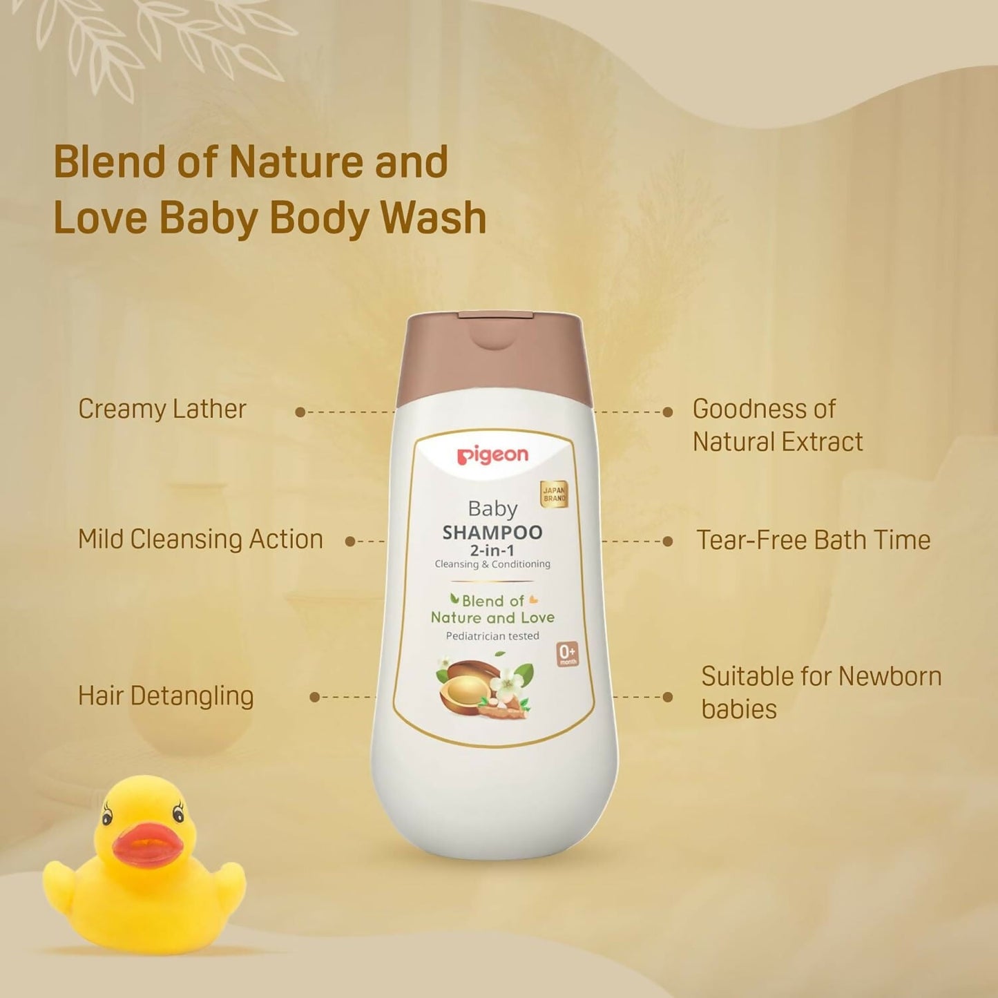 Pigeon Baby Shampoo 2 in 1 Cleansing & Conditioning