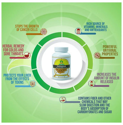 Sushrut Ayurved Good Health Fennugreek Veg Capsules