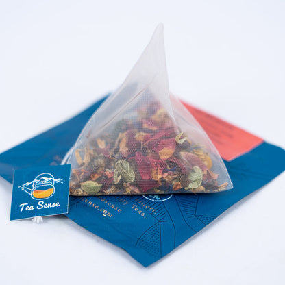 Tea Sense Hibiscus Rose Tea Bags Box - Drmedicart