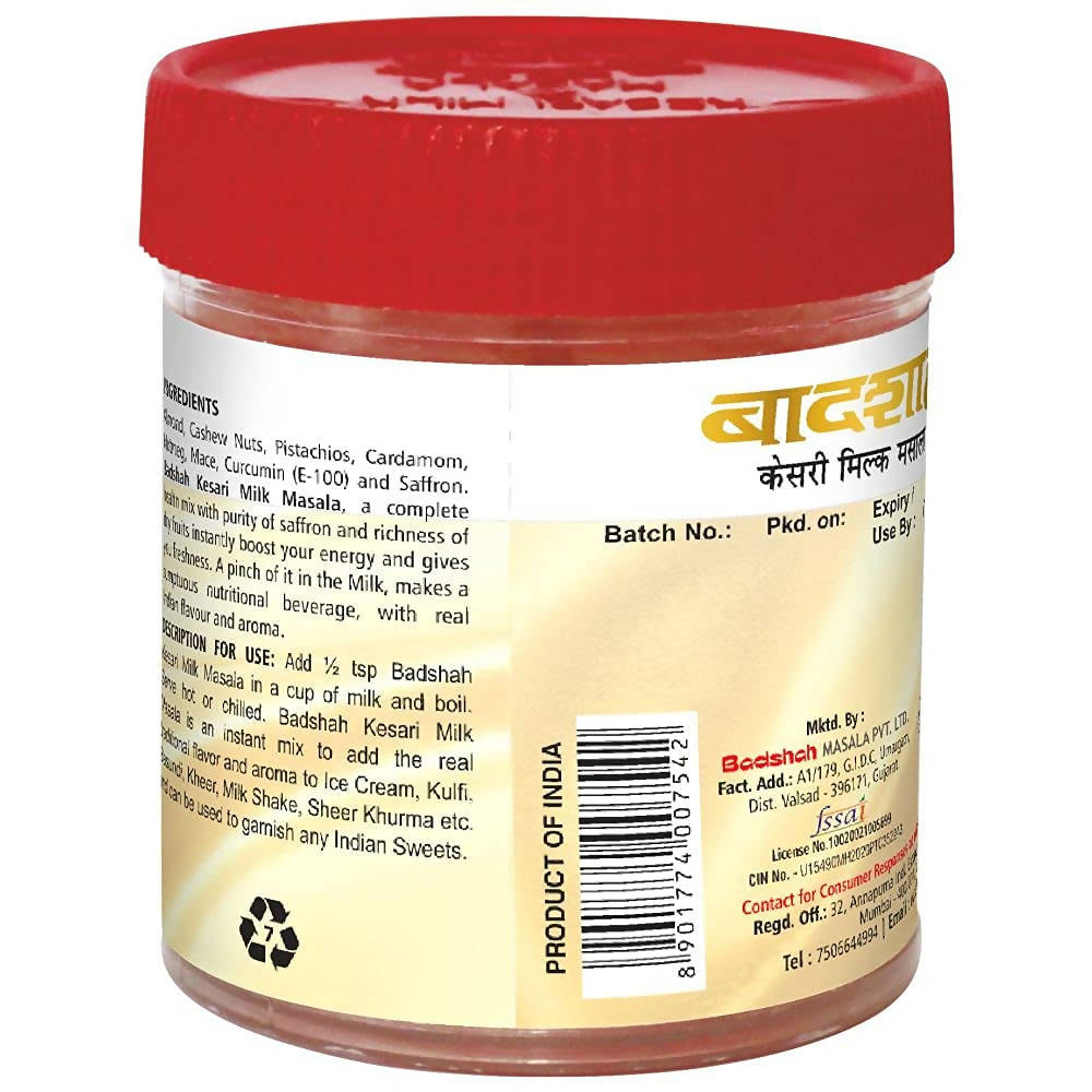 Badshah Kesari Milk Masala Powder