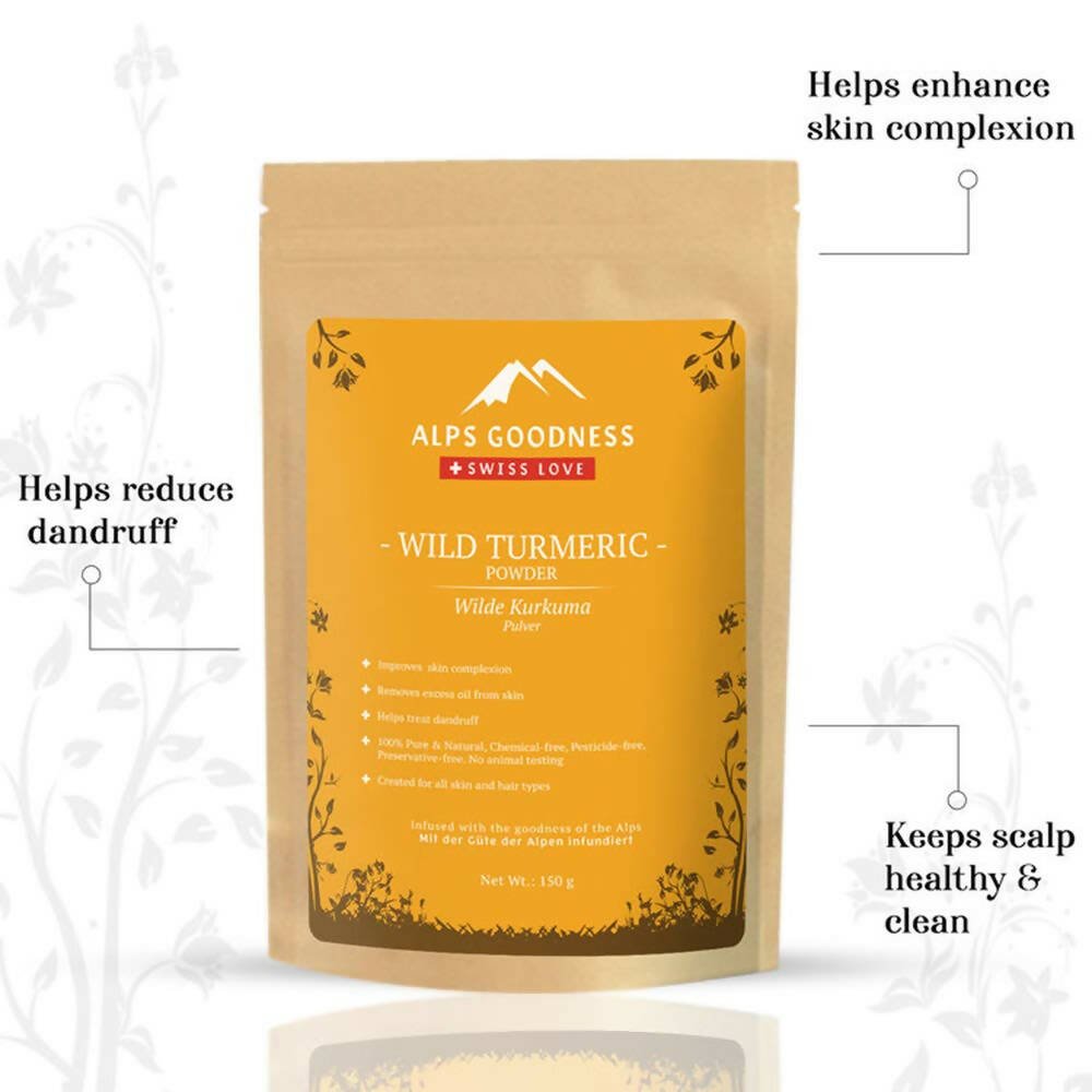 Buy Alps Goodness Wild Turmeric Powder from DrMediCart, Ship from India to USA