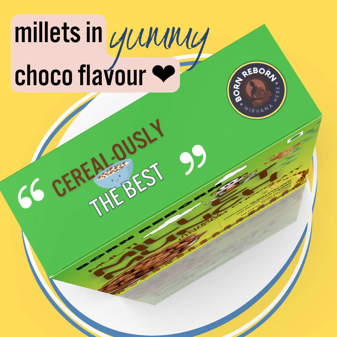 Born Reborn Chocolate Millet Munch - Animal Kingdom
