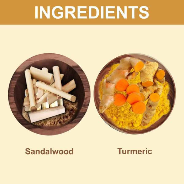 Bodyherbals Glow, Sandal & Turmeric Bathing Bar