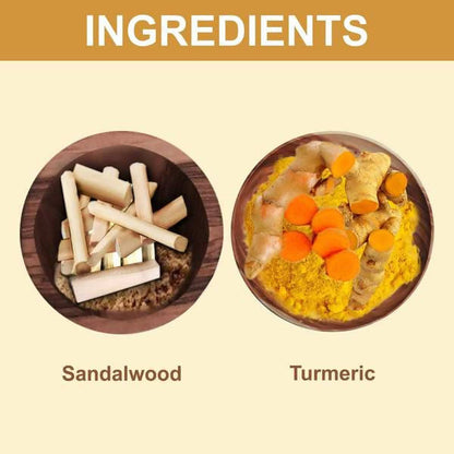 Bodyherbals Glow, Sandal & Turmeric Bathing Bar