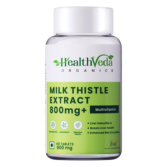 Health Veda Organics Milk Thistle Tablets
