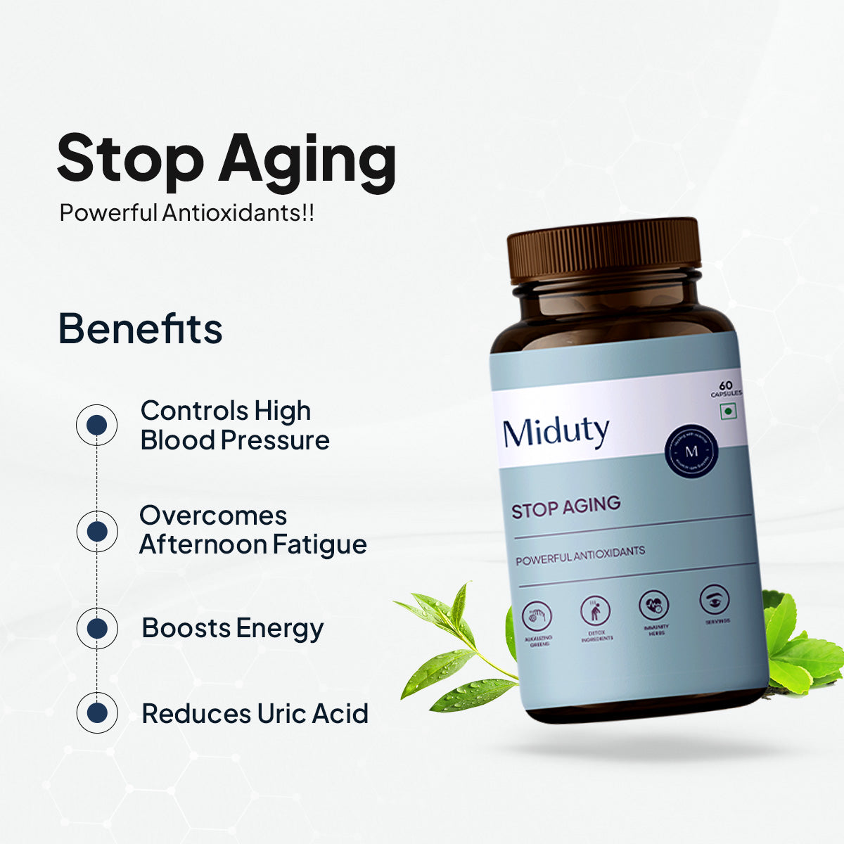Miduty by Palak Notes Stop Aging Capsules