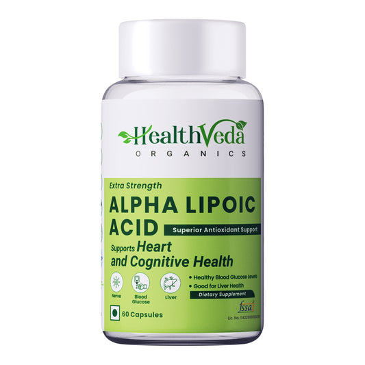 Health Veda Organics Alpha Lipoic Acid Capsules