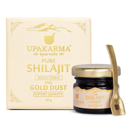 Buy Upakarma Ayurveda Pure SJ Resin Form With Gold Dust from DrMediCart, Ship from India to USA
