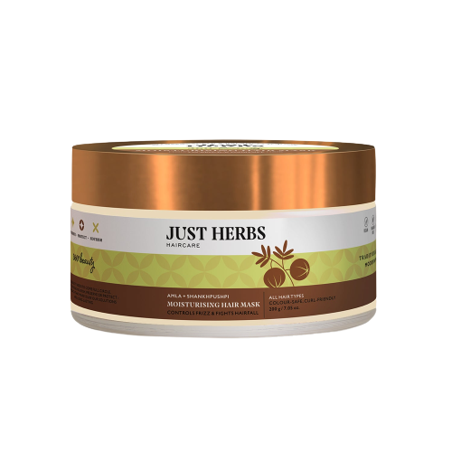 Just Herbs Moisturising Hair Mask with Amla and Shankhpushpi