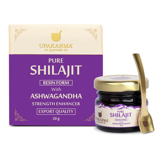 Buy Upakarma Ayurveda Original & Pure SJ Resin Form with Ashwagandha from DrMediCart, Ship from India to USA