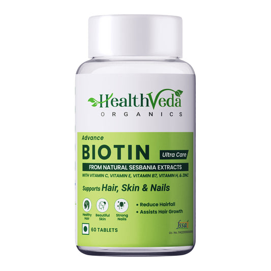 Health Veda Organics Advance Biotin Tablets