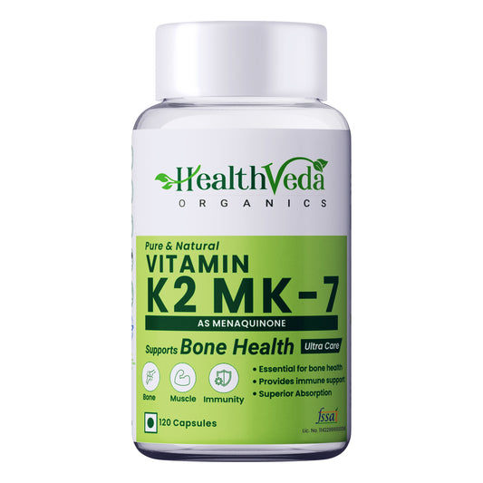 Health Veda Organics Vitamin K2 Capsules