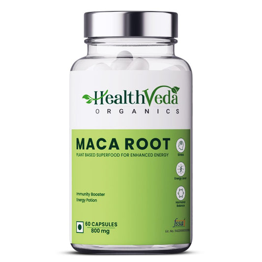 Buy Health Veda Organics Maca Root Capsules from DrMediCart, Ship from India to USA