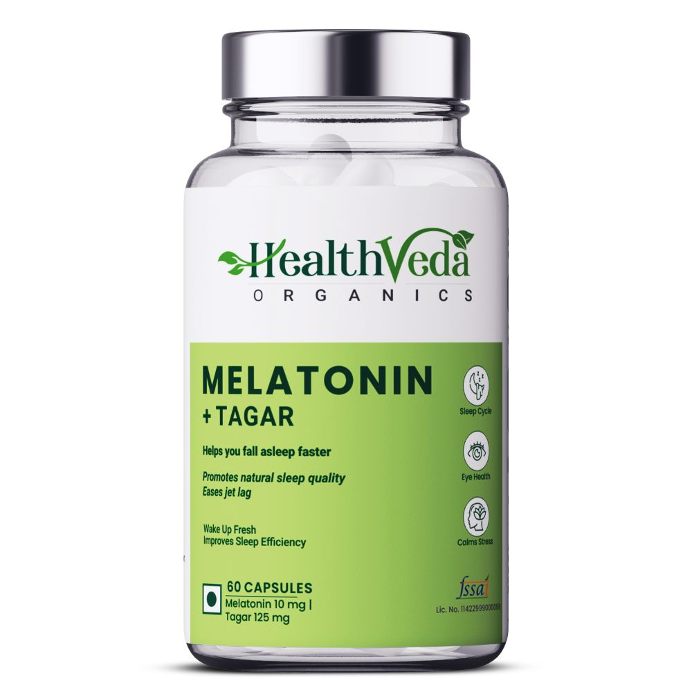 Buy Health Veda Organics Melatonin Sleep & Relaxation Capsules from DrMediCart, Ship from India to USA