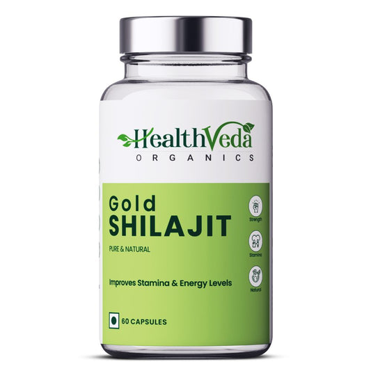 Buy Health Veda Organics Gold SJ Veg Capsules from DrMediCart, Ship from India to USA