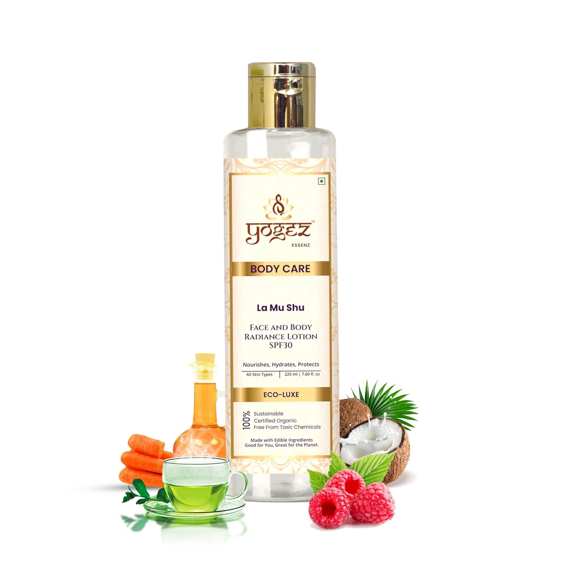 Yogez La Mu Shu Face and Body Radiance Lotion SPF30