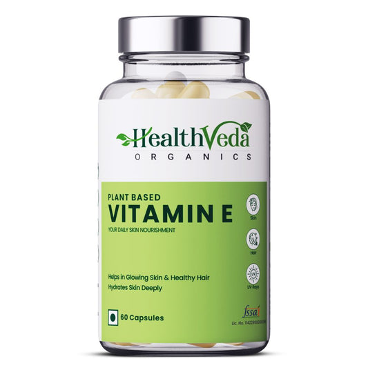 Buy Health Veda Organics Vitamin E Capsules from DrMediCart, Ship from India to USA