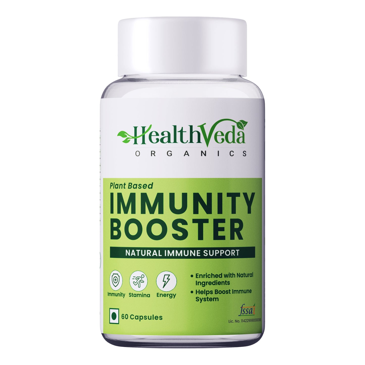 Health Veda Organics Natural Immunity Booster Capsules