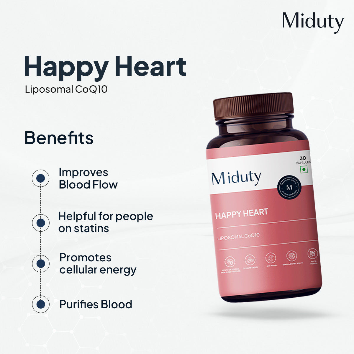 Miduty by Palak Notes Happy Heart Capsules