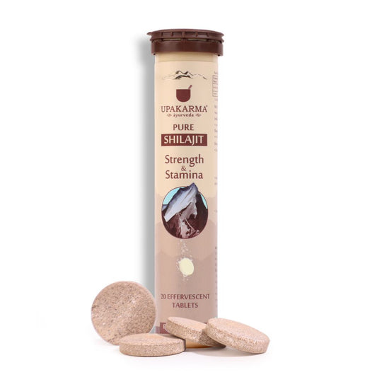 Buy Upakarma Ayurveda Pure Sj Effervescent Tablets from DrMediCart, Ship from India to USA