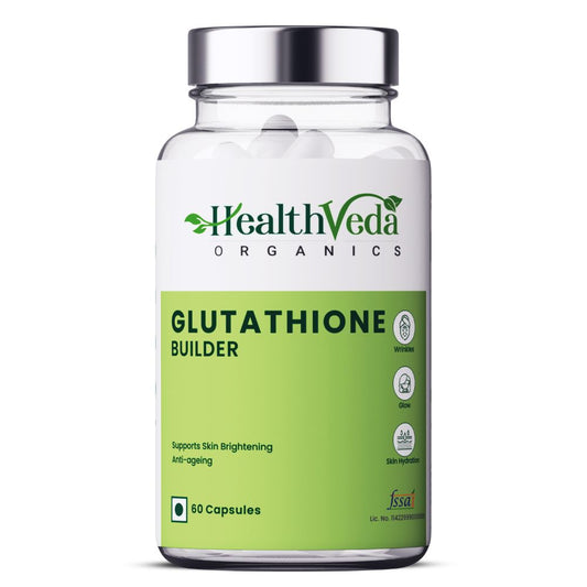 Buy Health Veda Organics Glutathione Builder Capsules from DrMediCart, Ship from India to USA