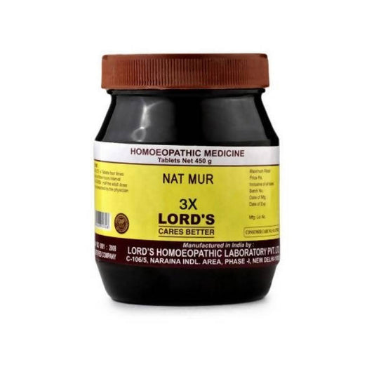 Buy Lord's Homeopathy Nat Mur Tablets from DrMediCart, Ship from India to USA