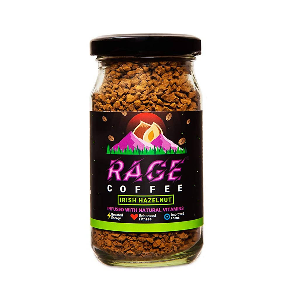 Buy Rage Coffee Irish Hazelnut Instant Coffee from DrMediCart