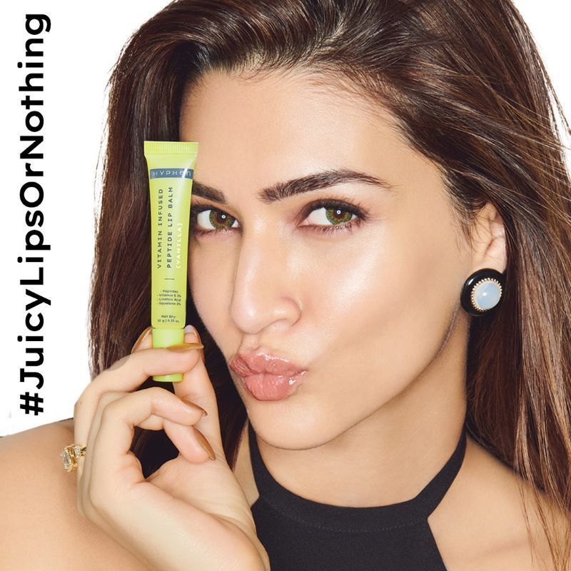 Hyphen By Kriti Sanon Vitamin Infused Peptide Lip Balm - Vanilla, for Dry & Chapped Lips, Hydrating & Moisturizing Balm