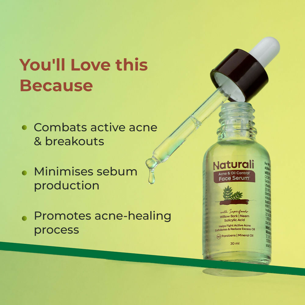 Naturali Acne & Oil Control Face Serum