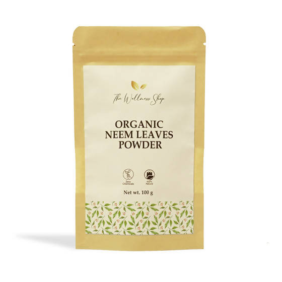 Buy The Wellness Shop Organic Neem Leave Powder from DrMediCart, Ship from India to USA