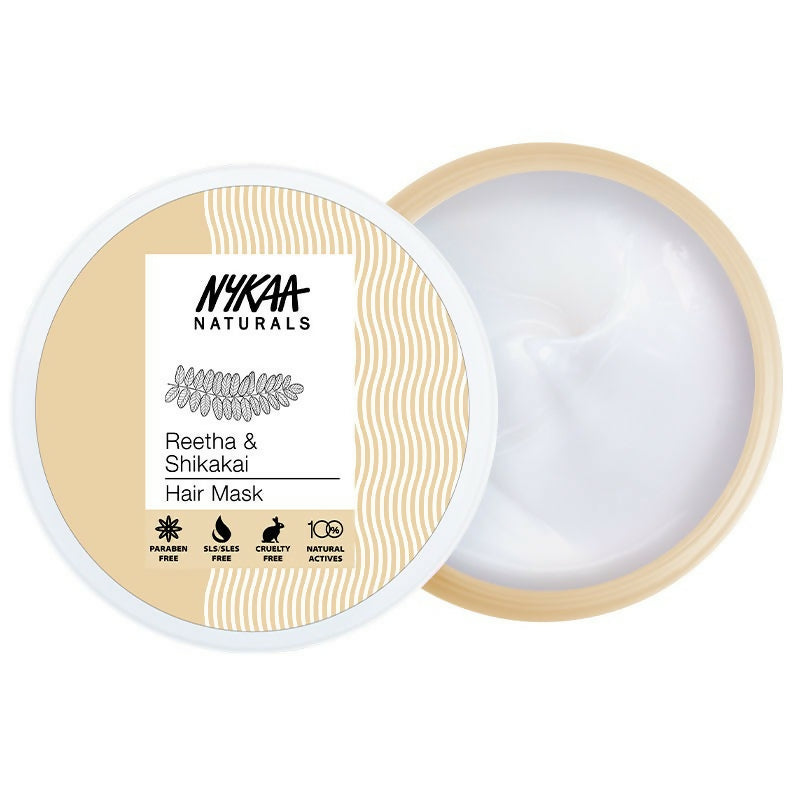 Buy Nykaa Naturals Reetha & Shikakai Hair Mask for Damage Repair & Sulphate-Free from DrMediCart, Ship from India to USA