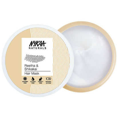 Buy Nykaa Naturals Reetha & Shikakai Hair Mask for Damage Repair & Sulphate-Free from DrMediCart, Ship from India to USA