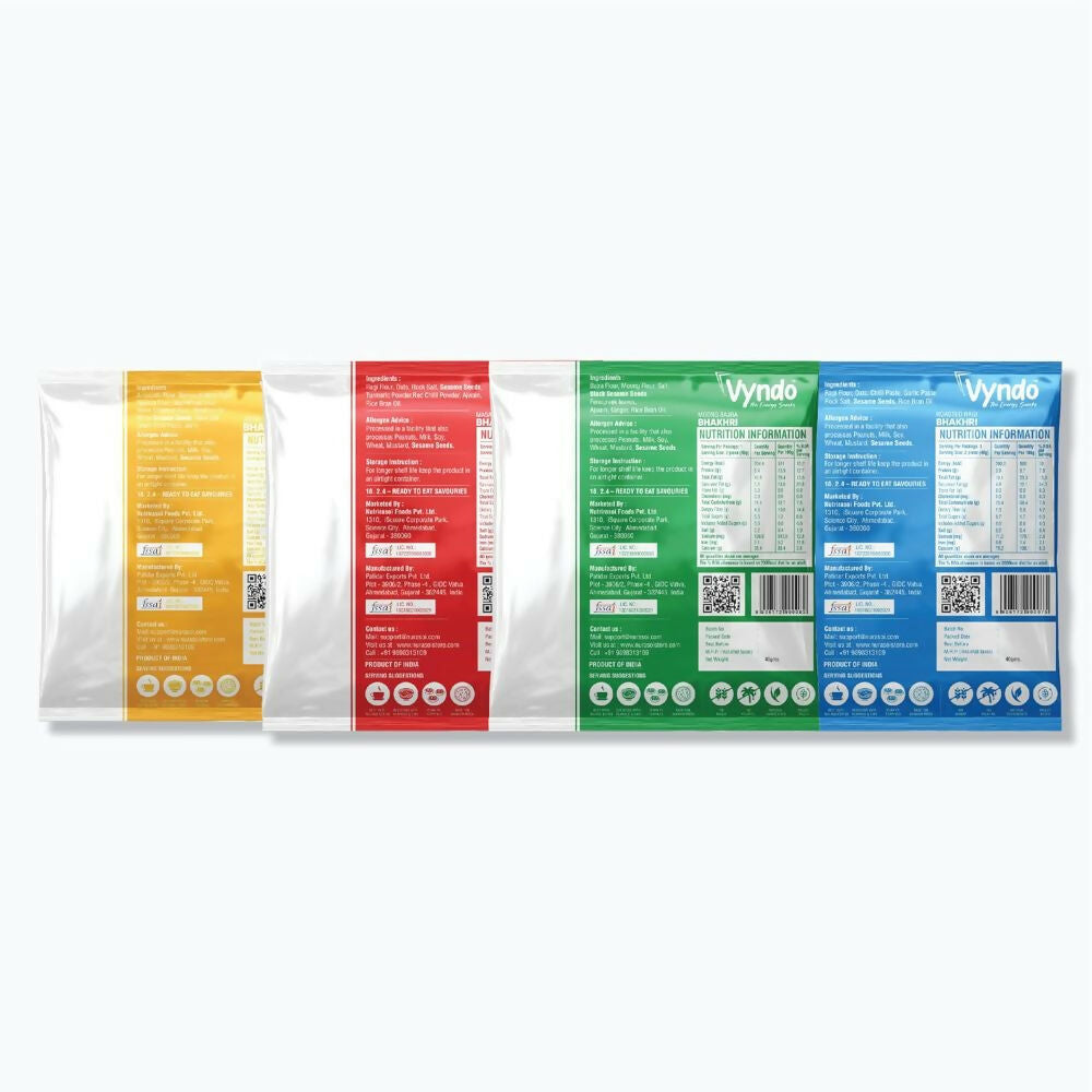 Vyndo Bhakhri Mini Snack Pack Combo
