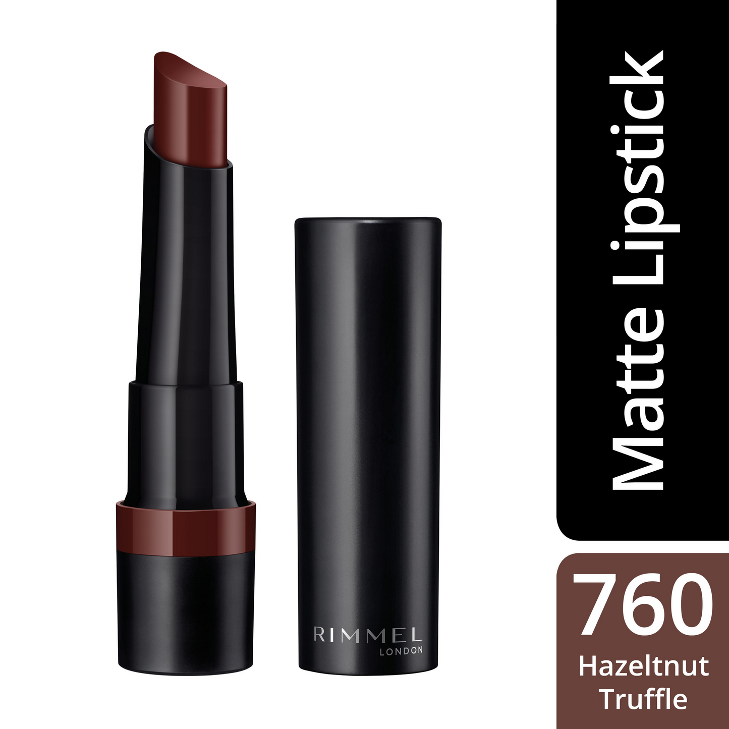 Rimmel London Lasting Finish Matte Lipstick  - Hazelnut Truffle