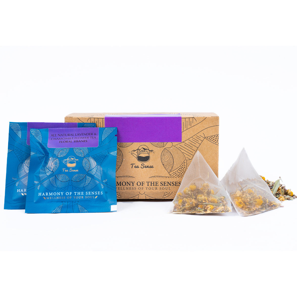 Tea Sense Lavender & Chamomile Tea Bags Box - Drmedicart