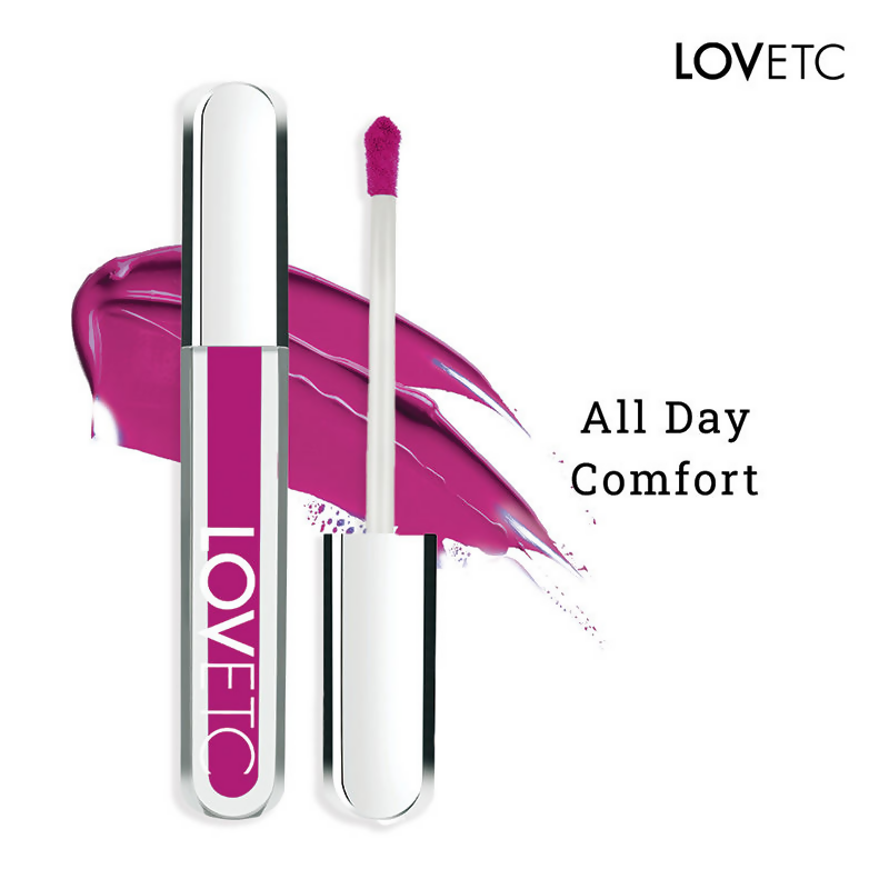 LOVETC Bold, Bliss, Etc Zero-Gravity Lip Creme - Gossip Session