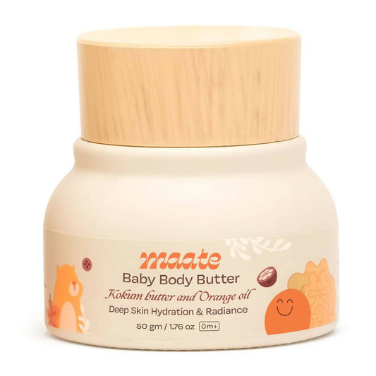 Buy Maate Baby Body Butter Enriched with Pure Kokum Butter and Saffron Oil from DrMediCart, Ship from India to USA