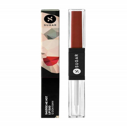 Sugar Smudge Me Not Lip Duo - Don Fawn (Yellowish Brown) - DrMediCart