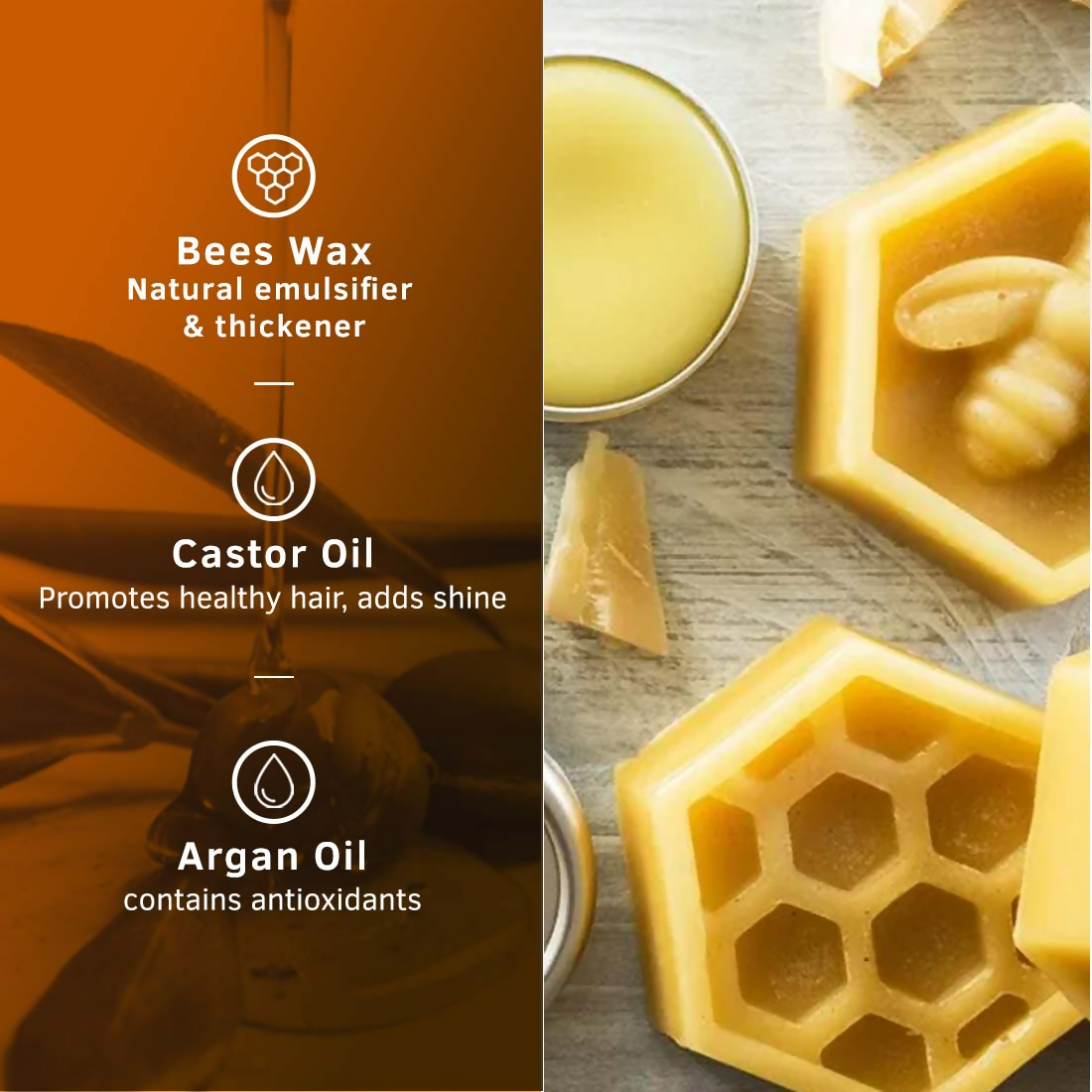 Ustraa Beard Softener Balm Woody - Softens & Nourishes Beard Long Lasting Moisturization