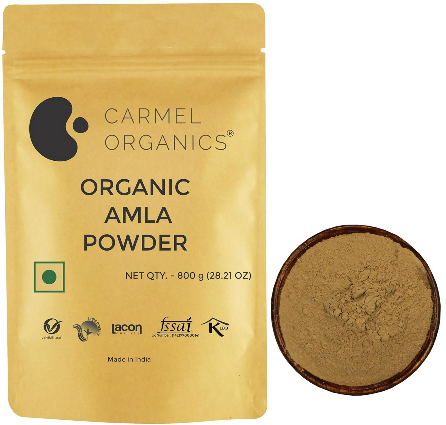 Carmel Organics Amla Fruit Powder