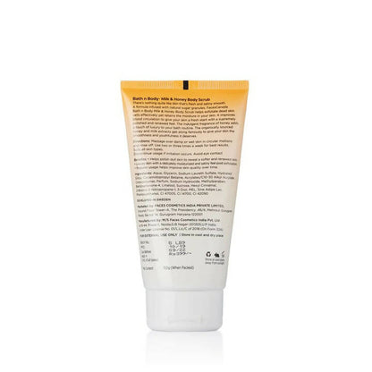 Faces Canada Bath n Body Milk & Honey Body Scrub